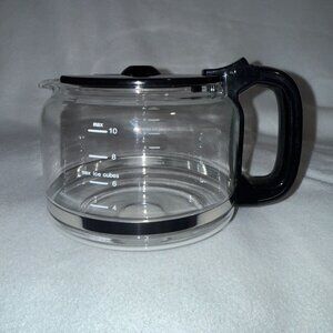 GEVI DCMF0 10-Cup Drip Coffee Maker Machine Grinder Glass Coffee Carafe Part